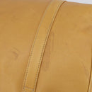 LOEWE Anagram Tote Bag Leather Beige Gold Auth 149645-10