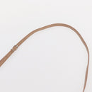 BALENCIAGA The Paper A6 Hand Bag Leather 2way Beige Silver 370926 Auth 149646-14