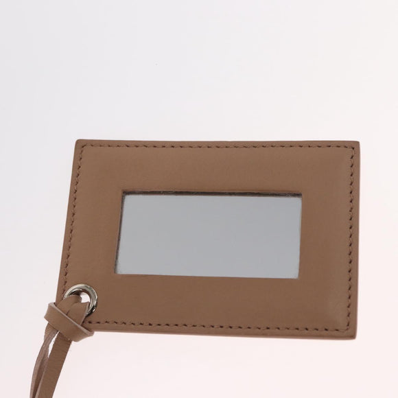 BALENCIAGA The Paper A6 Hand Bag Leather 2way Beige Silver 370926 Auth 149646