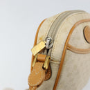 GUCCI Micro GG Supreme Shoulder Bag PVC White Gold 007 113 1943 Auth 149650-9