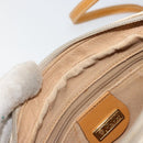 GUCCI Micro GG Supreme Shoulder Bag PVC White Gold 007 113 1943 Auth 149650-10