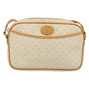 GUCCI Micro GG Supreme Shoulder Bag PVC White Gold 007 113 1943 Auth 149650-13