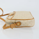 GUCCI Micro GG Supreme Shoulder Bag PVC White Gold 007 113 1943 Auth 149650-4