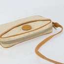 GUCCI Micro GG Supreme Shoulder Bag PVC White Gold 007 113 1943 Auth 149650-6