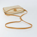 GUCCI Micro GG Supreme Shoulder Bag PVC White Gold 007 113 1943 Auth 149650-7