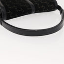 GIVENCHY Shoulder Bag Suede Black Gold Auth 149651-7