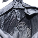 PRADA Shoulder Bag Nylon Black Silver Auth 149653-21