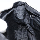 PRADA Shoulder Bag Nylon Black Silver Auth 149653-22