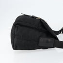 PRADA Shoulder Bag Nylon Black Silver Auth 149653-3