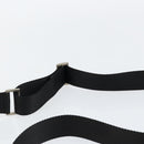 PRADA Shoulder Bag Nylon Black Silver Auth 149653-8