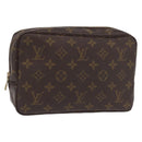 LOUIS VUITTON Monogram Trousse Toilette 23 Clutch Bag M47524 LV Auth 149659-1