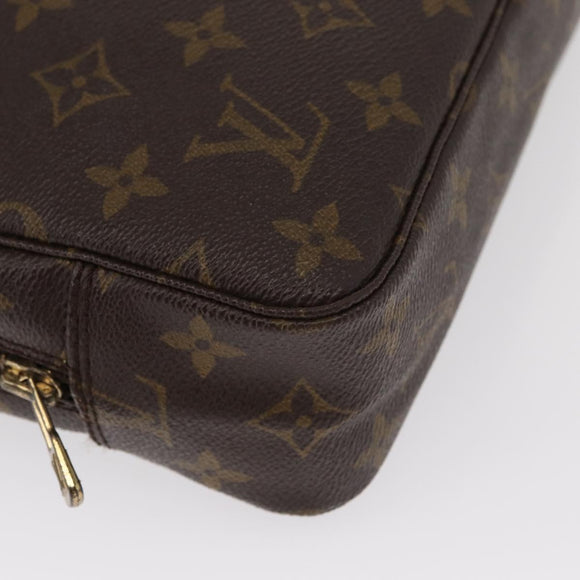 LOUIS VUITTON Monogram Trousse Toilette 23 Clutch Bag M47524 LV Auth 149659