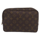 LOUIS VUITTON Monogram Trousse Toilette 23 Clutch Bag M47524 LV Auth 149659-13