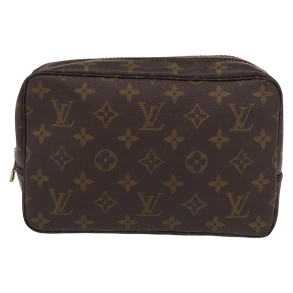 LOUIS VUITTON Monogram Trousse Toilette 23 Clutch Bag M47524 LV Auth 149659