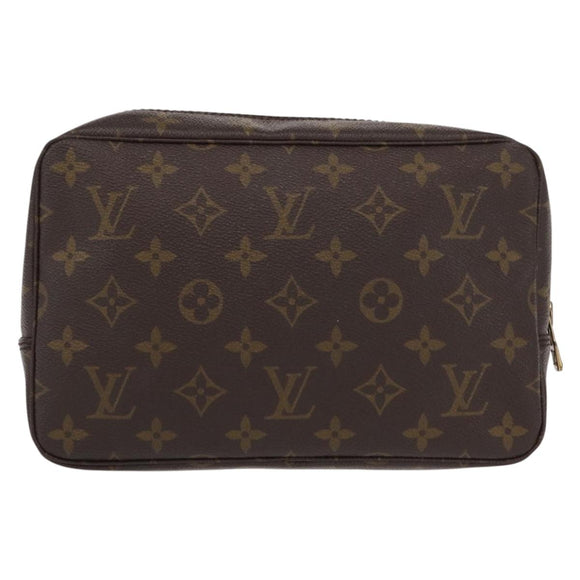 LOUIS VUITTON Monogram Trousse Toilette 23 Clutch Bag M47524 LV Auth 149659