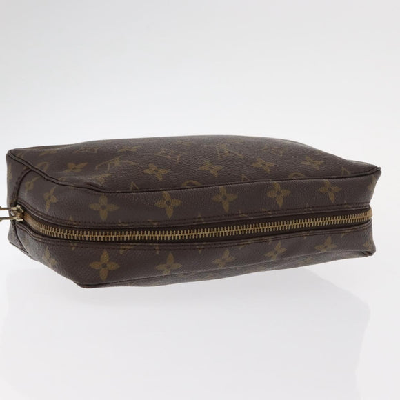 LOUIS VUITTON Monogram Trousse Toilette 23 Clutch Bag M47524 LV Auth 149659