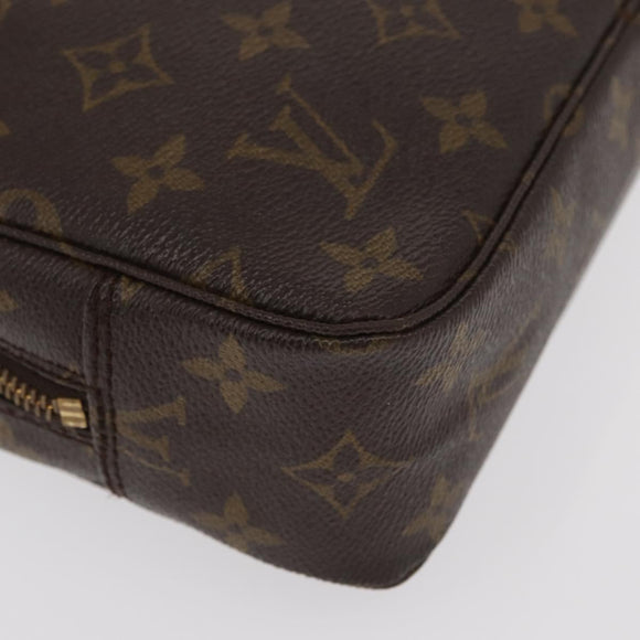 LOUIS VUITTON Monogram Trousse Toilette 23 Clutch Bag M47524 LV Auth 149659