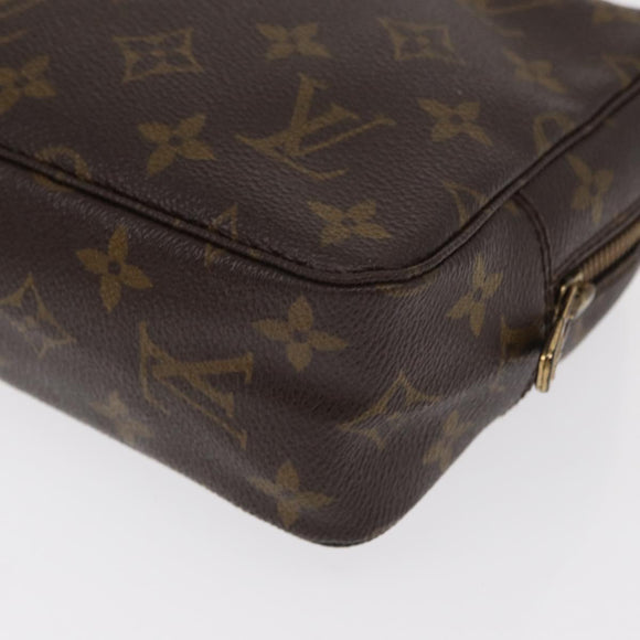 LOUIS VUITTON Monogram Trousse Toilette 23 Clutch Bag M47524 LV Auth 149659