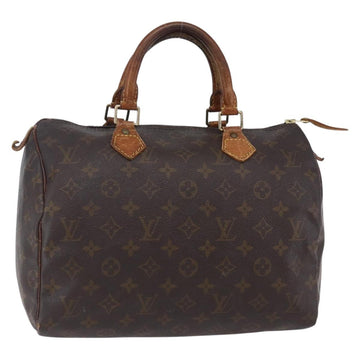 LOUIS VUITTON Monogram Speedy 30 Hand Bag M41526 LV Auth 149662