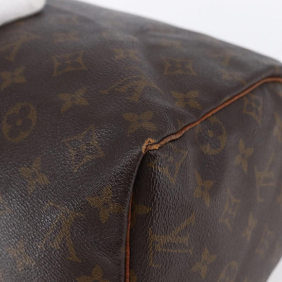 LOUIS VUITTON Monogram Speedy 30 Hand Bag M41526 LV Auth 149662