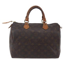 LOUIS VUITTON Monogram Speedy 30 Hand Bag M41526 LV Auth 149662-2