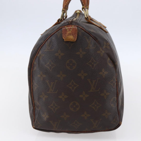 LOUIS VUITTON Monogram Speedy 30 Hand Bag M41526 LV Auth 149662