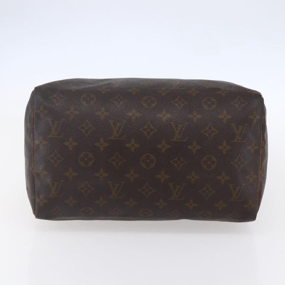 LOUIS VUITTON Monogram Speedy 30 Hand Bag M41526 LV Auth 149662