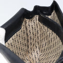 SAINT LAURENT Shoulder Bag Leather Black Gold Auth 149666-19
