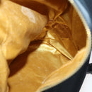 VERSACE Backpack Nylon Black Gold Auth 149669-12