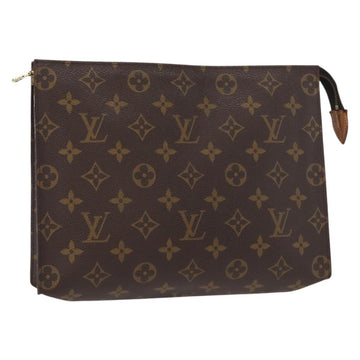 LOUIS VUITTON Monogram Poche Toilette 26 Pouch M47542 LV Auth 149673