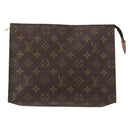 LOUIS VUITTON Monogram Poche Toilette 26 Pouch M47542 LV Auth 149673-13