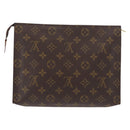 LOUIS VUITTON Monogram Poche Toilette 26 Pouch M47542 LV Auth 149673-2