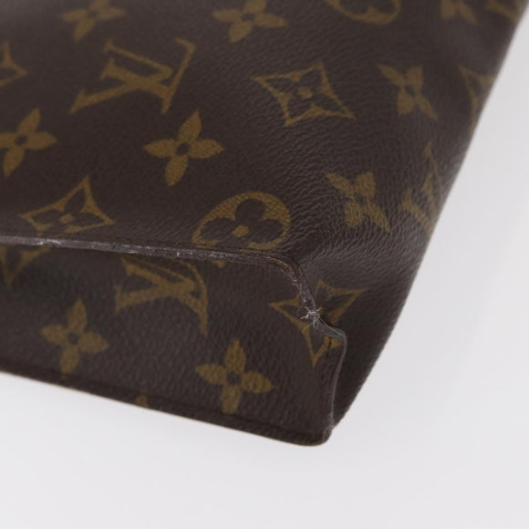 LOUIS VUITTON Monogram Poche Toilette 26 Pouch M47542 LV Auth 149673