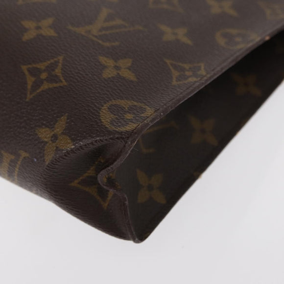 LOUIS VUITTON Monogram Poche Toilette 26 Pouch M47542 LV Auth 149673