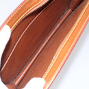 LOUIS VUITTON Epi Pochette Homme Bag Brown Zipangu Gold M52528 Auth 149676-10