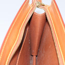 LOUIS VUITTON Epi Pochette Homme Bag Brown Zipangu Gold M52528 Auth 149676-17