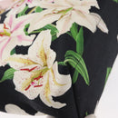 DOLCE&GABBANA CAPRI Hand Bag Canvas 2way Pink Gold Auth 149678-17