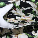 DOLCE&GABBANA CAPRI Hand Bag Canvas 2way Pink Gold Auth 149678-22