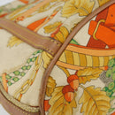 LOEWE Shoulder Bag Canvas Beige Auth 149682-14