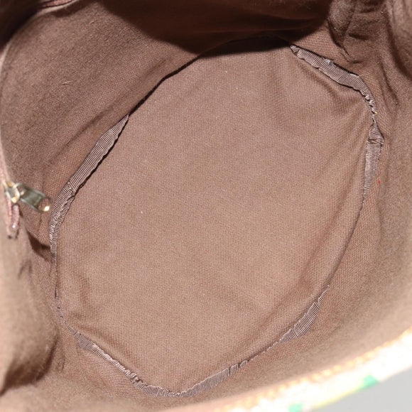 LOEWE Schoudertas Canvas Beige Auth 149682