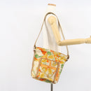 LOEWE Shoulder Bag Canvas Beige Auth 149682-20