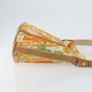 LOEWE Shoulder Bag Canvas Beige Auth 149682-3