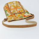 LOEWE Shoulder Bag Canvas Beige Auth 149682-7