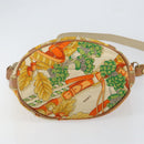 LOEWE Shoulder Bag Canvas Beige Auth 149682-5