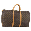 LOUIS VUITTON Monogram Keepall 50 Boston Bag M41426 LV Auth 149688-1