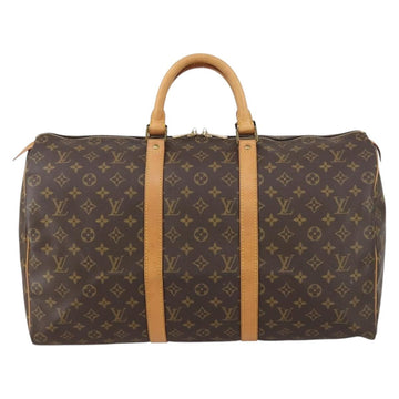 LOUIS VUITTON Monogram Keepall 50 Boston Bag M41426 LV Auth 149688 - 0