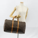 LOUIS VUITTON Monogram Keepall 50 Boston Bag M41426 LV Auth 149688-21
