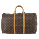 LOUIS VUITTON Monogram Keepall 50 Boston Bag M41426 LV Auth 149688-3