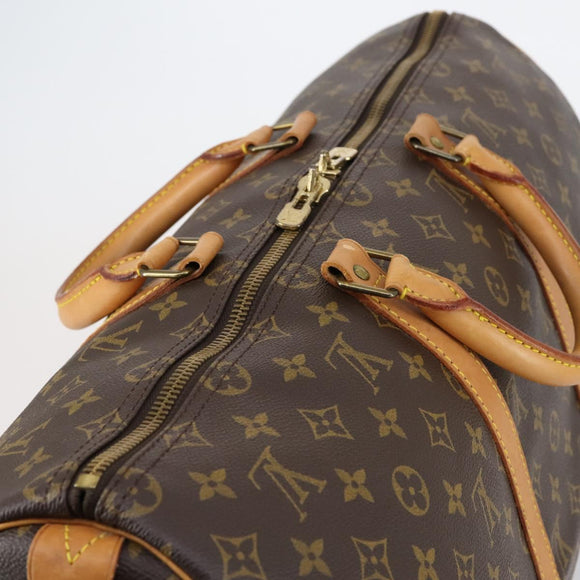 LOUIS VUITTON Monogram Keepall 50 Boston Bag M41426 LV Auth 149688