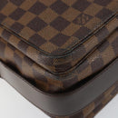LOUIS VUITTON Damier Ebene Naviglio Shoulder Bag N45255 LV Auth 149689-16